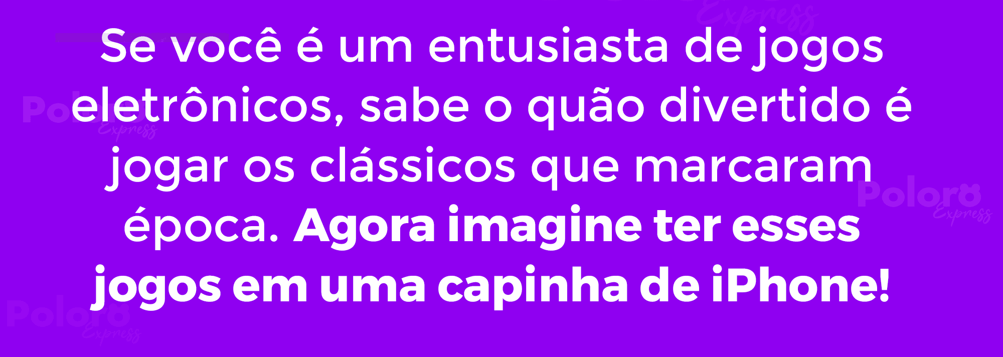 Capa de iPhone RetroCase® com MAIS DE 30 JOGOS nostálgicos + CABO USB DE BRINDE!