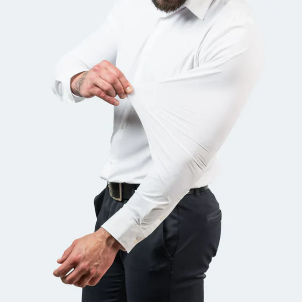 Camisa Sociale Masculine Premium avec Coupe Tailleur