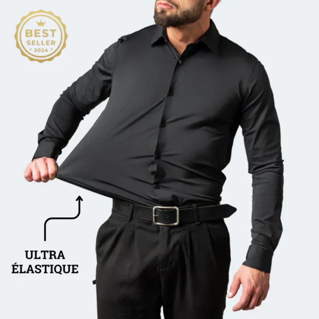 Camisa Sociale Masculine Premium avec Coupe Tailleur